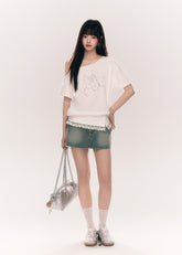 Sweetcore Loose Shoulder Shirt